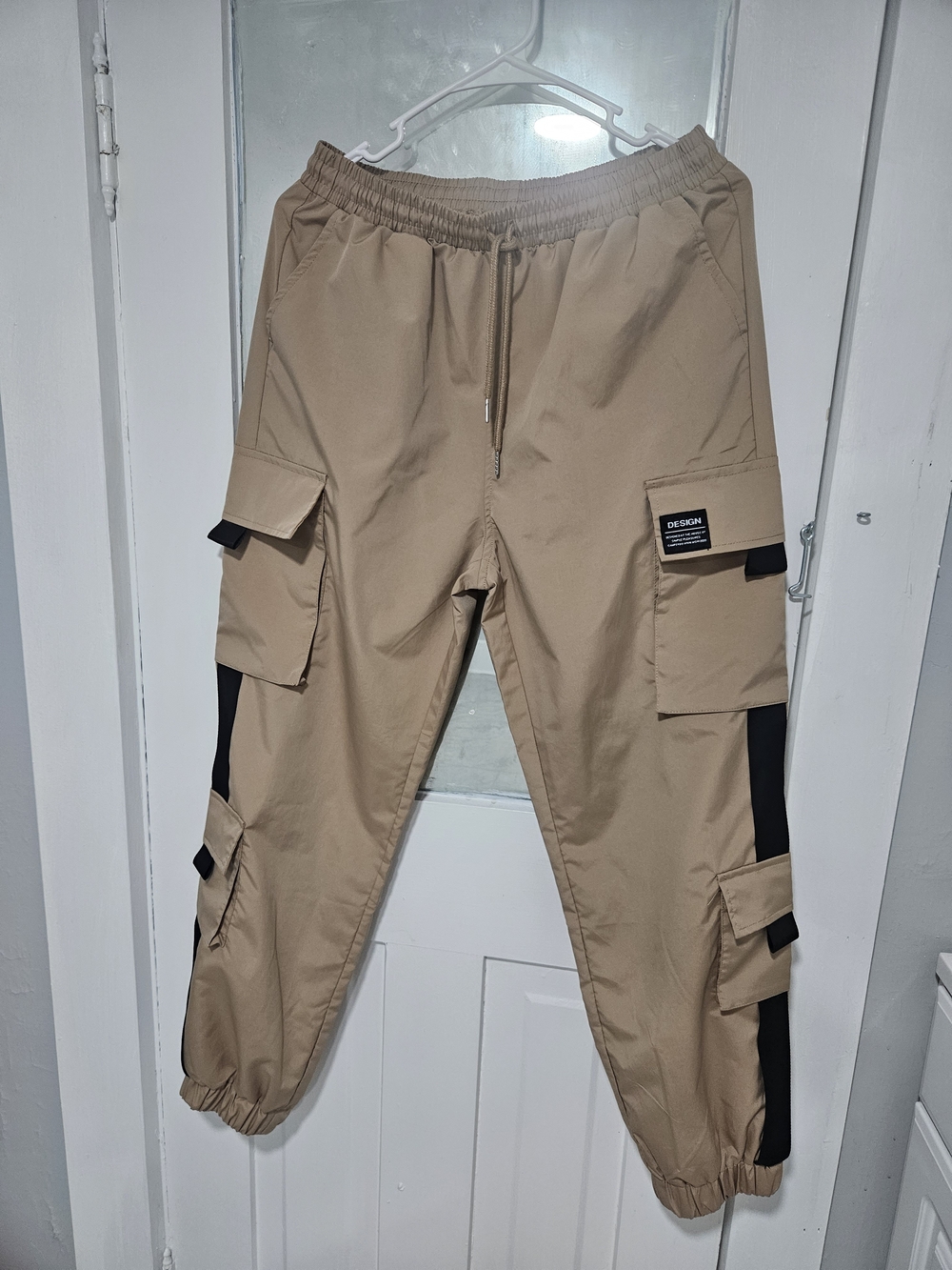 Women's Cargo Pants Elastic Waist Light Weight Jogger Pants